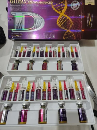 Glutax 2000gs Advanced ReCombined White RNA Active Cells 10 Sessions Injection photo review