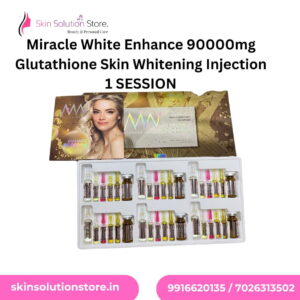 Miracle White Enhance 90000mg Glutathione Skin Whitening Injection ONE SESSION