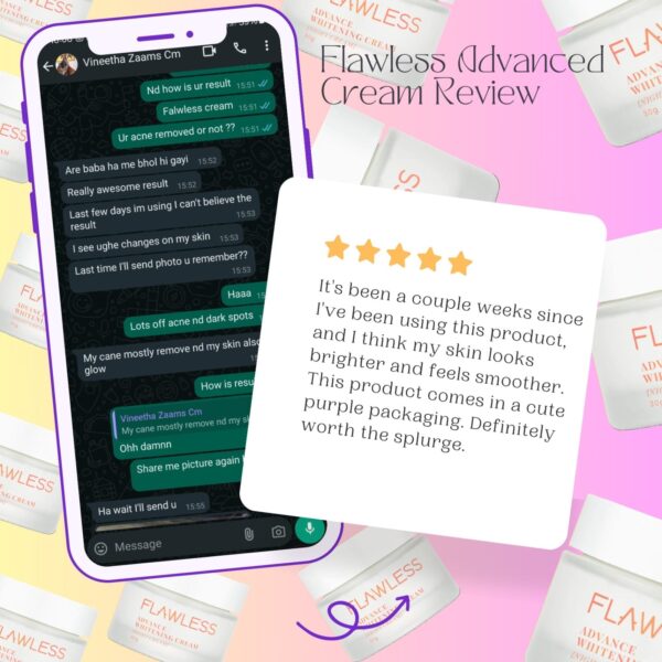 Flawless Advance Whitening Night Cream (25G) - Image 3