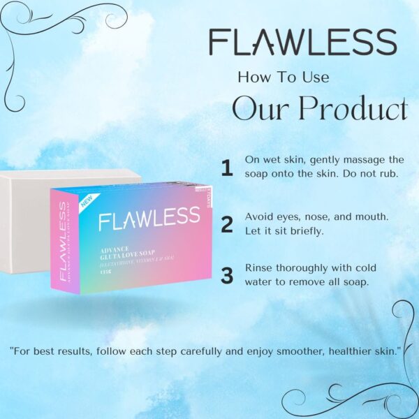 Flawless Advance Gluta Love Soap - Image 4