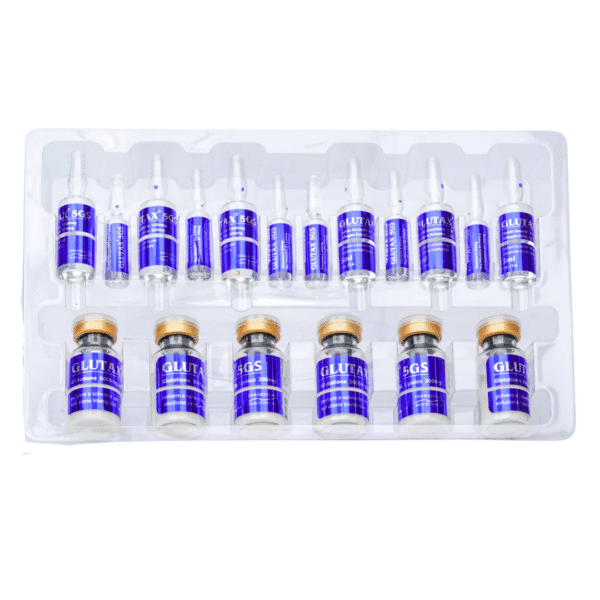Glutax 5GS Micro 5000 MG Glutathione Skin Whitening Injection -6 Sessions - Italy - Image 2