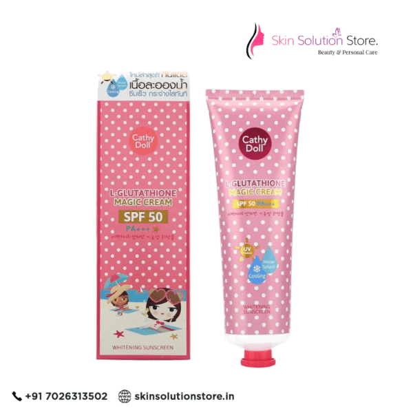 Cathy Doll L-Glutathione Magic Cream SPF 50 Whitening Sunscreen 138ml