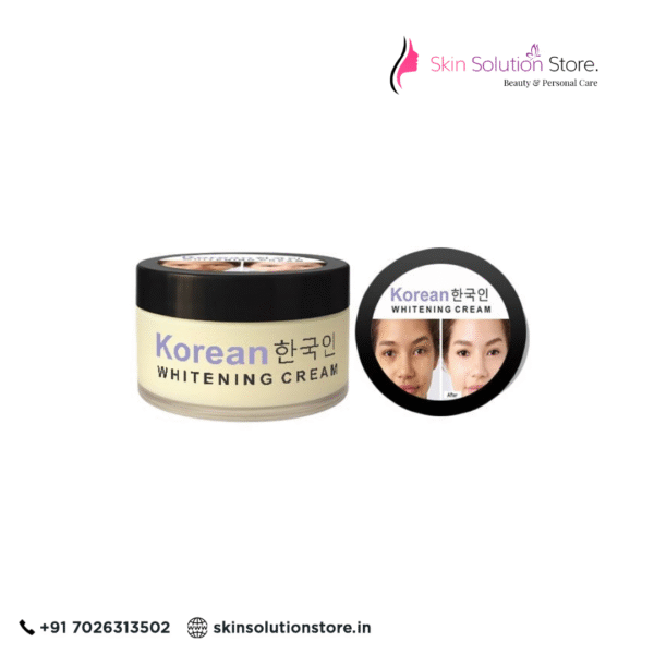 Korean whitening cream