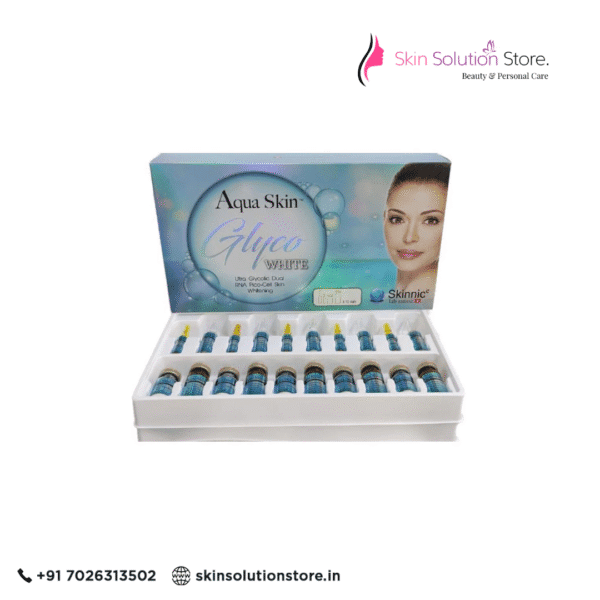 Aqua Skin Glyco White Glutathione Skin Whitening Injection - 10 Session - Switzerland