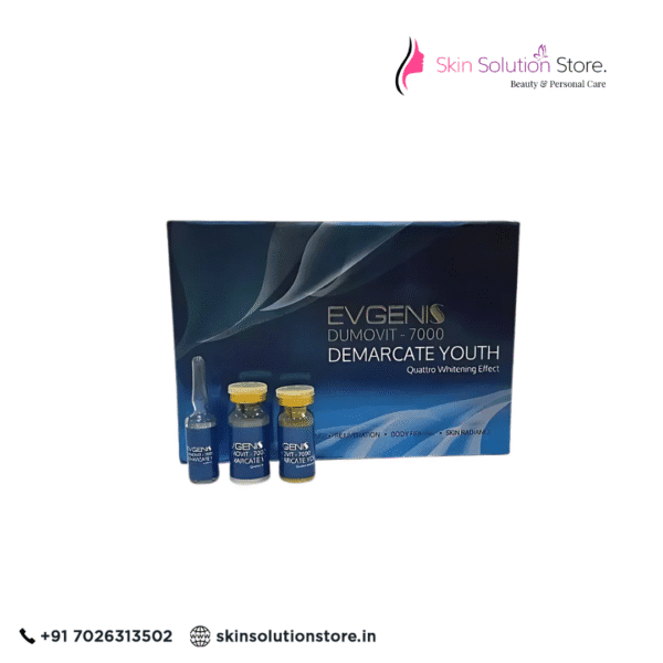 Evgenis Dumovit 7000 Demarcate 15000mg Youth Glutathione Skin Whitening Injection - 10 Session - Switzerland