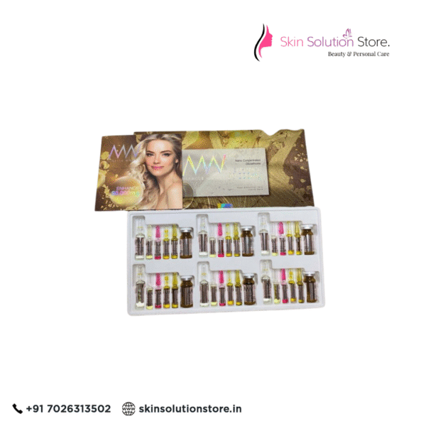 Miracle White Enhance 90000mg Glutathione Skin Whitening Injection 6 Session