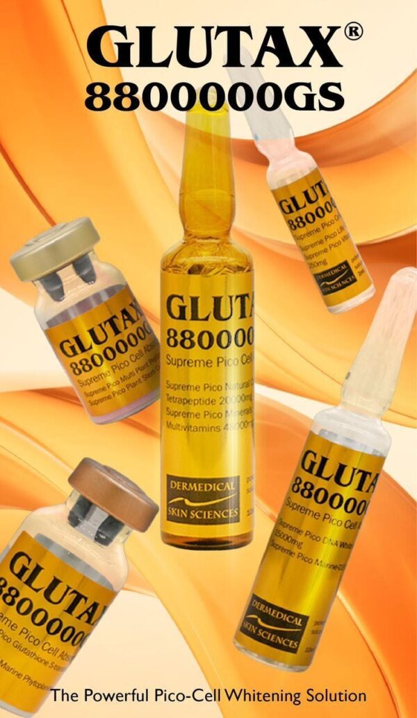 Glutax 8800000gs Glutathione Skin Whitening Injection - Image 5