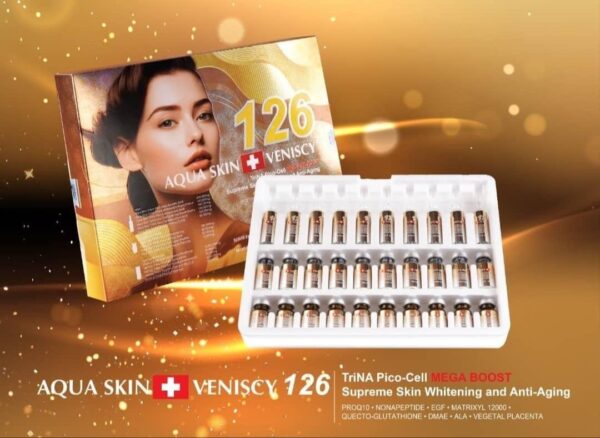 Aqua Skin Vensicy 126 Trina Pico Cell Glutathione Injection - Image 3