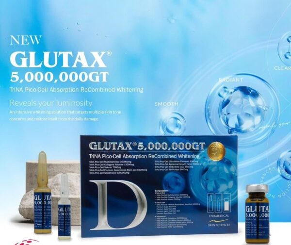 Glutax 5000000GT TriNA Pico Cell Glutathione Injection - Image 3