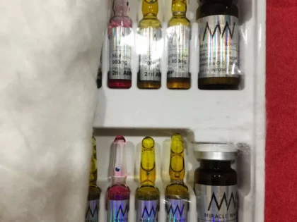 Miracle White Enhance 90000mg Glutathione Skin Whitening Injection 6 Session photo review