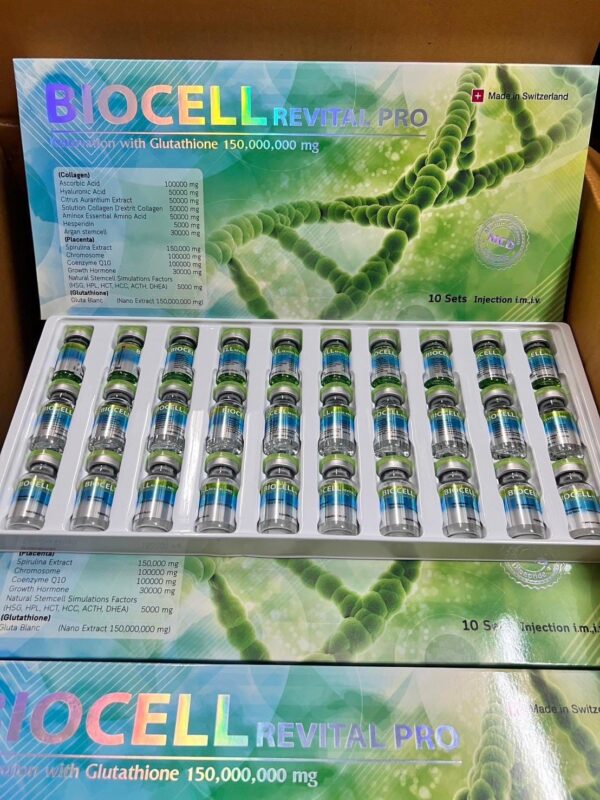 Biocell Revital Pro Renovation With Glutathione 150,000,000 mg Injection - Image 3