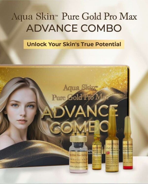 Aqua Skin Pure Gold Pro Max Advance Combo Injection - Image 2
