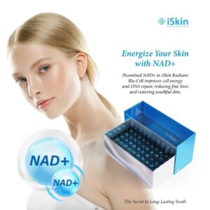 iSkin Radianz Blu Cell With NAD+ Glutathione Injection